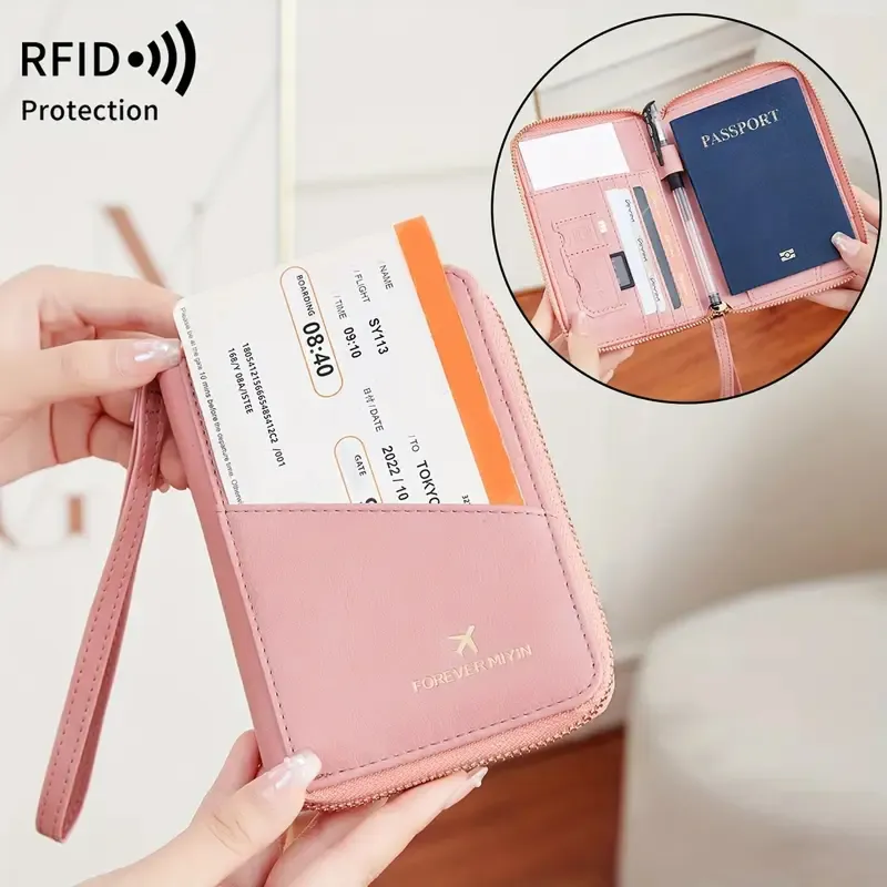 13. RFID‑Blocking Passport Wallet